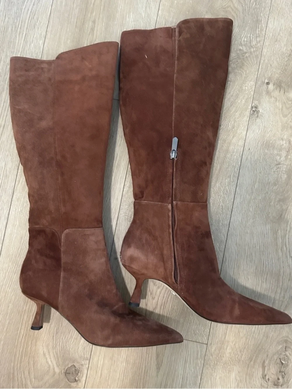 SAM EDELMAN Taylin Knee High Boots - Dark Terra Toffee, Size 10, New with tag
